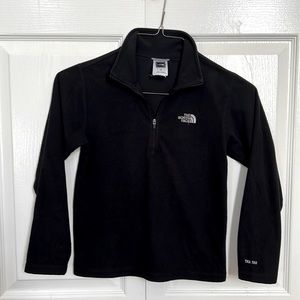 Boys, The North Face 3/4 Zipper, Fleece Pullover